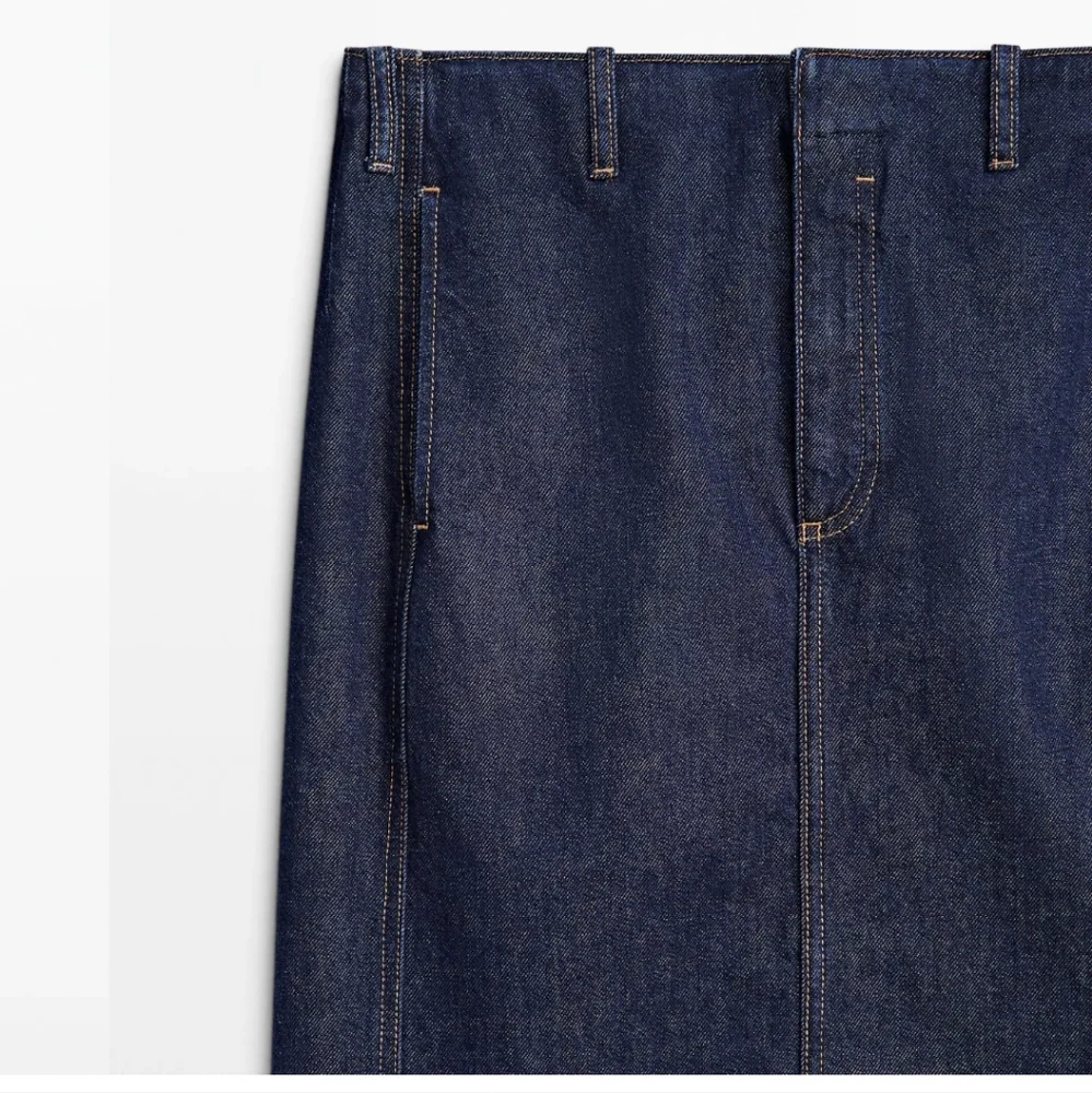Zara/Massimo Dutti Denim Skirt, size 12 - Picture 5 of 16